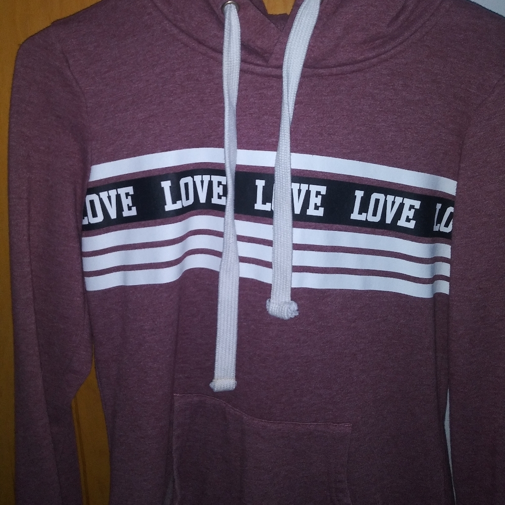 Burgandy Hoodie